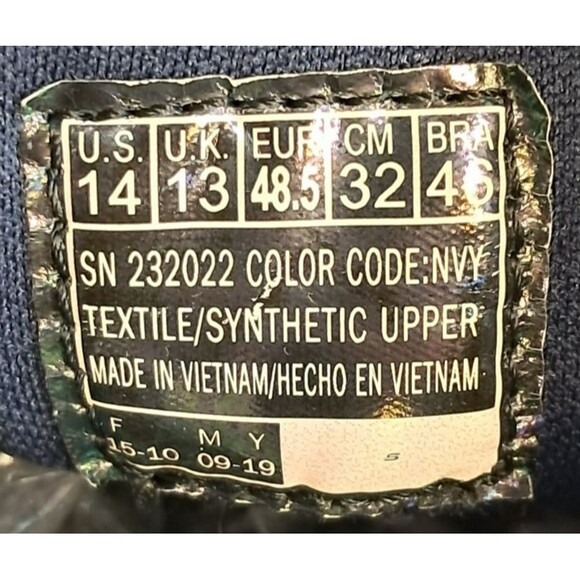 Skechers Equalizer 4 Navy Gray Sneakers 232022 Men's Size 14 Shoes - Picture 13 of 16